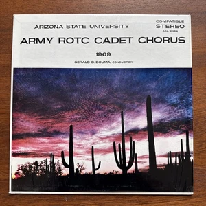 1969 Arizona State University Army ROTC Chorus Vinyl LP ARA 31269 - Picture 1 of 11