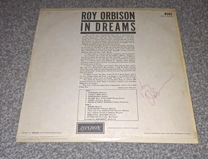 Roy Orbison Signed ' IN DREAMS" Original LP - Picture 1 of 5