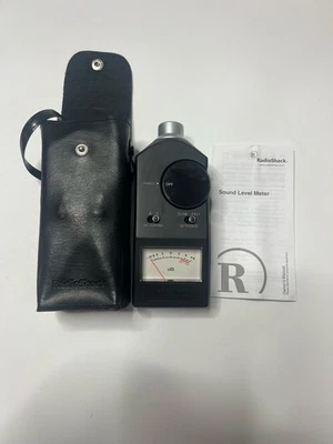Vintage Radio Shack Realistic Sound Level Meter 33-2050 Tested - Image 1 of 4