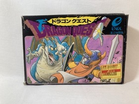 [g1665] DRAGON QUEST 1 -- Famicom, JAPAN Game. ENIX