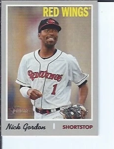 Nick Gordon 2019 Topps Heritage Minors SP - Imagen 1 de 1
