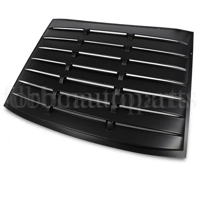 Rear Window Louver Cover Windshield Sun Shade Vent For Ford Mustang 05-14 2006 - Imagem 1 de 3
