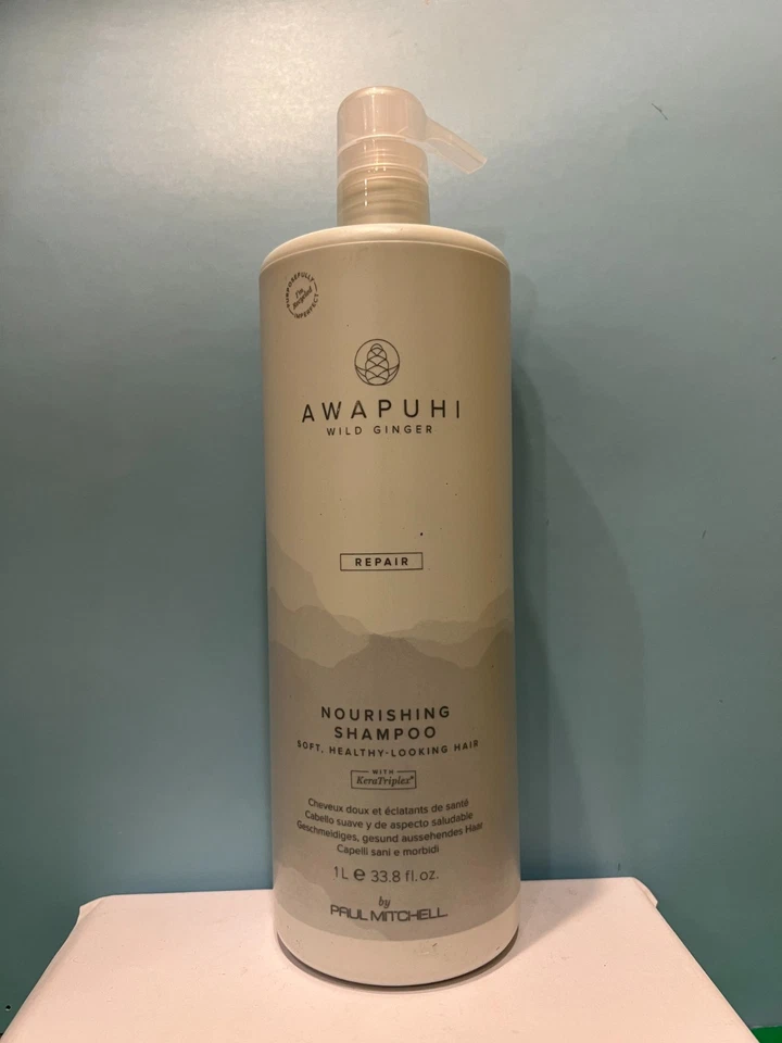 Paul Mitchell Awapuhi Wild Ginger Repair Nourishing Shampoo 33.8oz New Package - Image 1 of 1