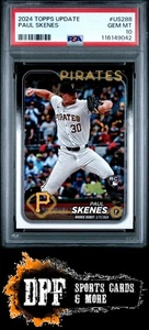 2024 Topps Update Paul Skenes Rookie US288 PSA GEM MINT 10 RC Pittsburgh Pirates - Picture 1 of 2