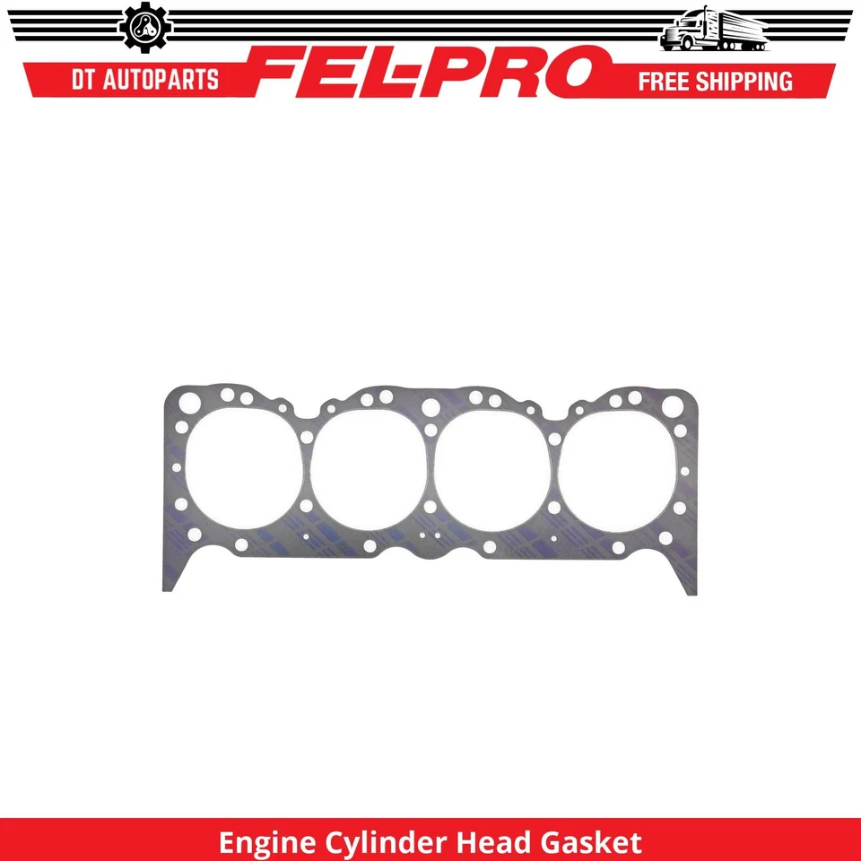 Junta do cabeçote do cilindro do motor Chevrolet Biscayne Fel-Pro 1959 1960 1958-1965 - Imagem 1 de 1