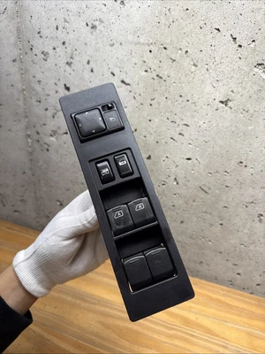 Espejo retrovisor interruptor ventana eléctrica maestro Nissan Titan Armada QX56 2004-2007 OEM negro Foto 1 de 4