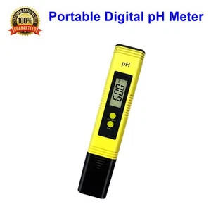 Portable Digital PH Meter Water Acid / Alkaline Testor Tool for Pool, Aquarium - Picture 1 of 8