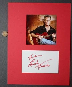Country Music Star Randy Travis signed autograph & photo set A REAL BEAUTY COOL- - Picture 1 of 1