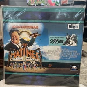 Laserdisc Matinee Letterboxed Edition John Goodman 2 Discs VG - Picture 1 of 2