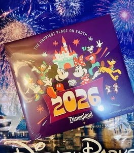 2025-2026 Disneyland 16 Monatskalender Mickey Mouse & Friends Neu in OVP - Bild 1 von 1