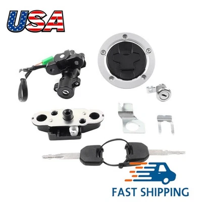 Juego de bloqueo Igntiton Swtich tapa tanque combustible gasolina para Suzuki GSX250R 2018 2019-2022 NUEVO Foto 1 de 4