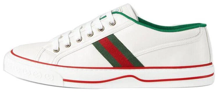 Size 12 - Gucci Tennis 1977 White Green Red