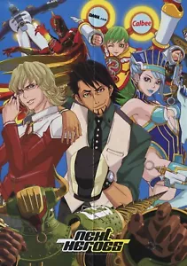 Póster Promo Tiger & Bunny Anime Kaburagi T Kotetsu Barnaby Brooks Jr. - Imagen 1 de 3