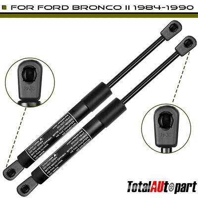 2 piezas puntales de amortiguador de soporte de elevación de vidrio para ventana para Ford Bronco II 1984-1990 trasero Foto 1 de 4