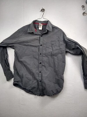North Face Long Sleeve gray button down shirt sz M  - Image 1 of 4