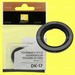 Nikon DK-17 Eyepiece for Df D850 D810 D810A D800 D800E D700 D6 D5 D4 D3 F6 F3 HP - Picture 1 of 1