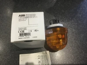ABB 1SFA616080R1233 Type K SB-123Y Signal Beacon - Flashing Light 230VAC Yellow - Picture 1 of 5