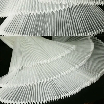 Pleated Hard Mesh Fabric Gauze Cloth DIY Sew Petticoat Skirt Dress Craft - Image 1 of 4