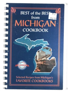 Best of the Best From Michigan Cookbook Spiral Bound 1996 - Picture 1 of 1