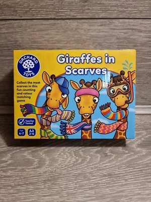 Educational Learning Kids Game Numbers Orchard Toys Giraffes in Scarves - image 1 of 4