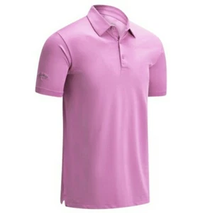 Callaway Golf Mens Swingtech Solid Stretch Moisture Wicking Golf Polo T-shirt - Picture 1 of 1