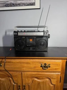 SANYO M-9920 Stereo Vintage AM/FM Radio Cassette Recorder Boombox - working - Picture 1 of 8
