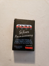 1992 ASA Silver Anniversary Collectable Racing Cards Complete 50 Card Set  f/s