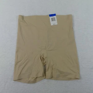 Maidenform Thigh Slimmer Womens Extra Large Beige Slip Shorts Shapewear - Picture 1 of 13