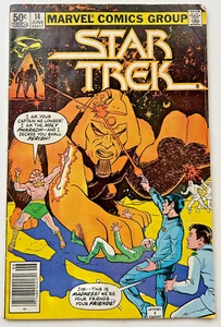 Marvel Star Trek #14 Newsstand Variant Comic Book 1981 Vintage TOS Enterprise - Picture 1 of 2