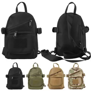 Outdoor Shoulder Chest Bag Men Military Tactical Backpack Travel Camping Hiking - Picture 1 of 27