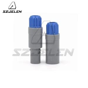 1P 2-14P Medical Wire Cable Connector Plug Socket,Push Pull Plastic Connector - Picture 1 of 7