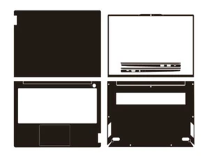 Carbon fiber Laptop Sticker Skin Decal Cover for Lenovo ThinkBook 13s 2021 13" - Picture 1 of 34