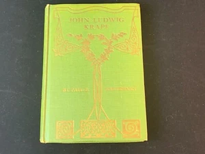 John Ludwig Krapf book by Paul E. Kretzmann, hardcover, with post card - Picture 1 of 7