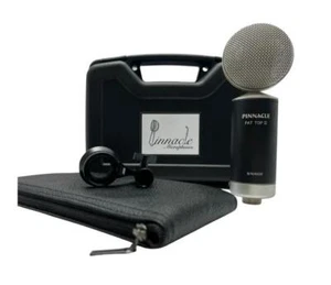 New Pinnacle Microphones Fat Top II w/ Lundahl | Ribbon Microphone | Black - Picture 1 of 3