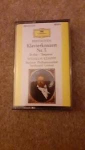 BEETHOVEN KLAVIERKONZERT Nr. 5 - KEMPFF - CASSETTE - 923 014 - Picture 1 of 5