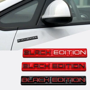 1pc Black Edition Emblem 3D Metal Badge Sticker for Car Truck Bike - Bild 1 von 15