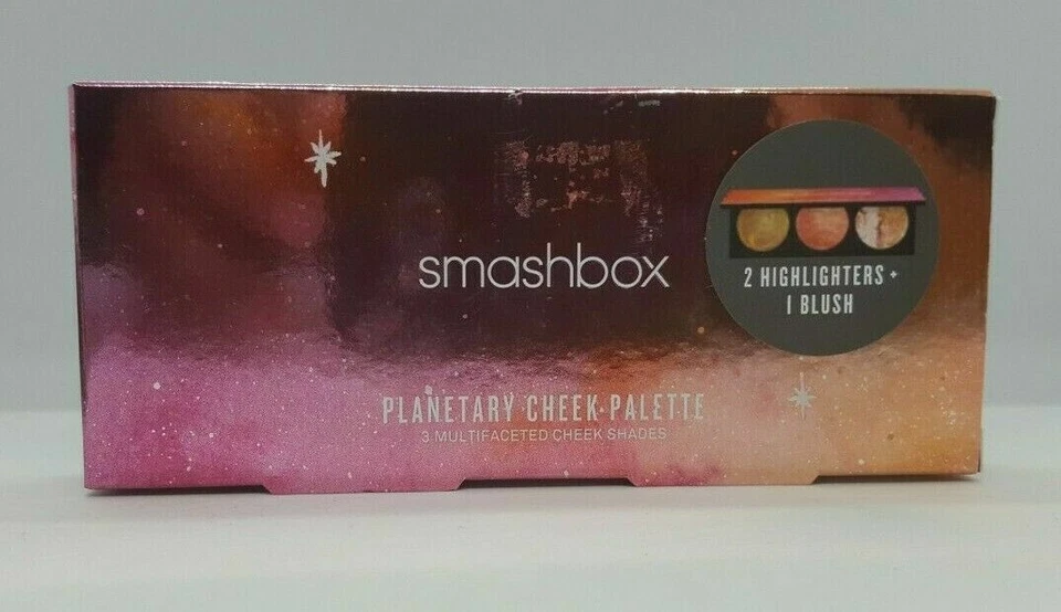 Smashbox Planetary Cheek Palette Blush Highlighter Contour 3 Shades NIB - Image 1 of 1