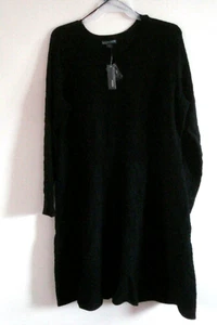 Damas Plus Vestido Suéter Tejido Negro Talla 2X Covington Nuevo con Etiquetas - Imagen 1 de 2