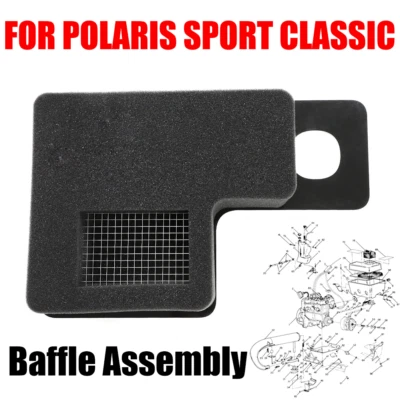 For Polaris Sport Classic WideTrak Trail XCR 1992-2016 Baffle Assembly 1253102 - Image 1 of 4