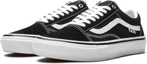 VANS MEN WOMEN SKATE OLD SKOOL BLACK WHITE VN0AFCBY28 SUEDE UPPER - Picture 1 of 5
