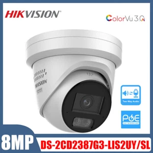 Hikvision DS-2CD2387G3-LIS2UY/SL 8MP ColorVu3.0 Smart-Hybrid-Light IP Kamera PoE - Bild 1 von 9
