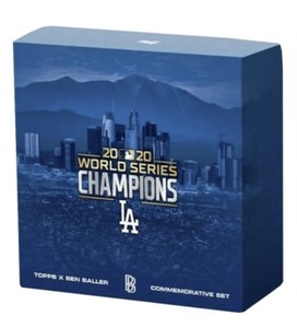 2020 Topps x Ben Baller Los Angeles Dodgers World Series Champion's Set w/Auto!