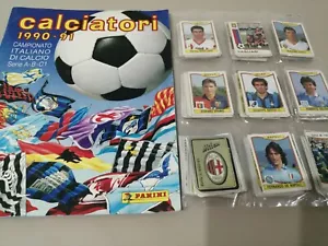 Album figurine calciatori panini 1990/91 vuoto + set completo figurine - Foto 1 di 17