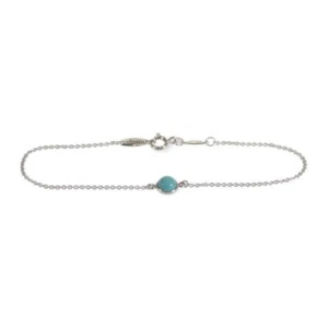 Tiffany & Co. AG925 TQ Elsa Peretti Color Vis the Yard Bracelet Woman's TGIS - Picture 1 of 10