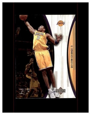 2002-03 Upper Deck Hardcourt Devean George #38 LAKERS - Image 1 of 2