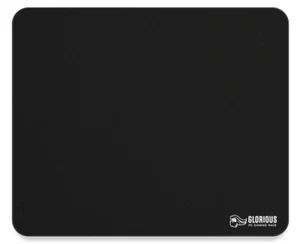 Glorious Large Gaming Mouse Mat/Pad - Stitched Edges, Black Cloth Mousepad - Photo 1/5