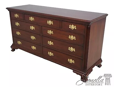 66954: HENKEL HARRIS Model 166 Chippendale Cherry Dresser - Image 1 of 4