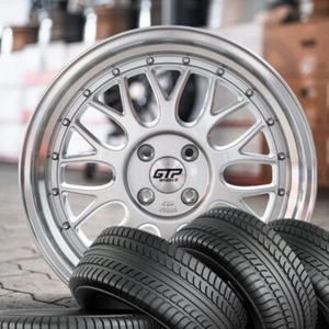 Sommerräder 17" GTP 020 Silber poliert - NANKANG 185/35 R17 - Bild 1 von 1