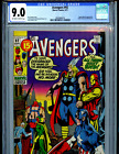 Avengers #92 CGC 9.0 1971 Marvel Neal ADams Captain Marvel Amricons K56