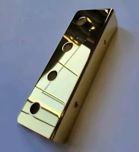LOWRIDER HYDRAULICS SWITCH PLATE /PANEL 4 HOLE SHOW GOLD BRAND NEW - Picture 1 of 3